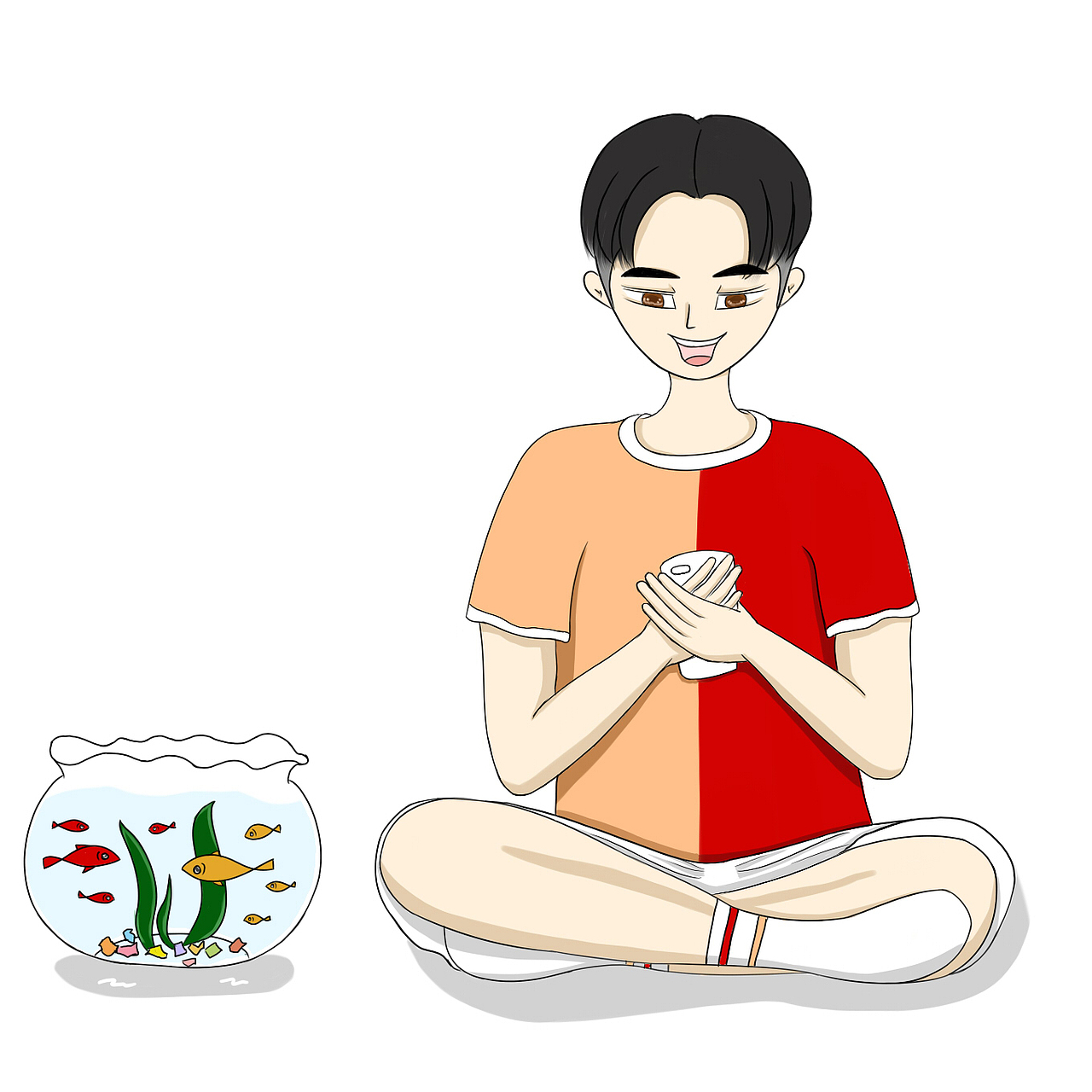 日常练手-画朋友