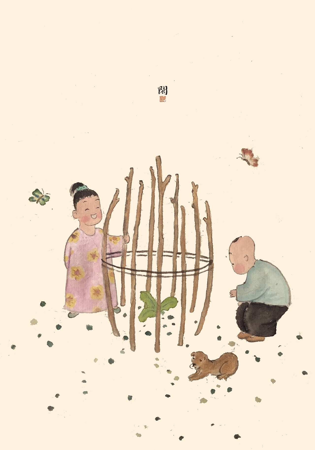 燕子飞时（图ZMjUyNjE2NzM2） - 艺术插画 - 站酷设计师厚闲原创素材 - 站酷ZCOOL