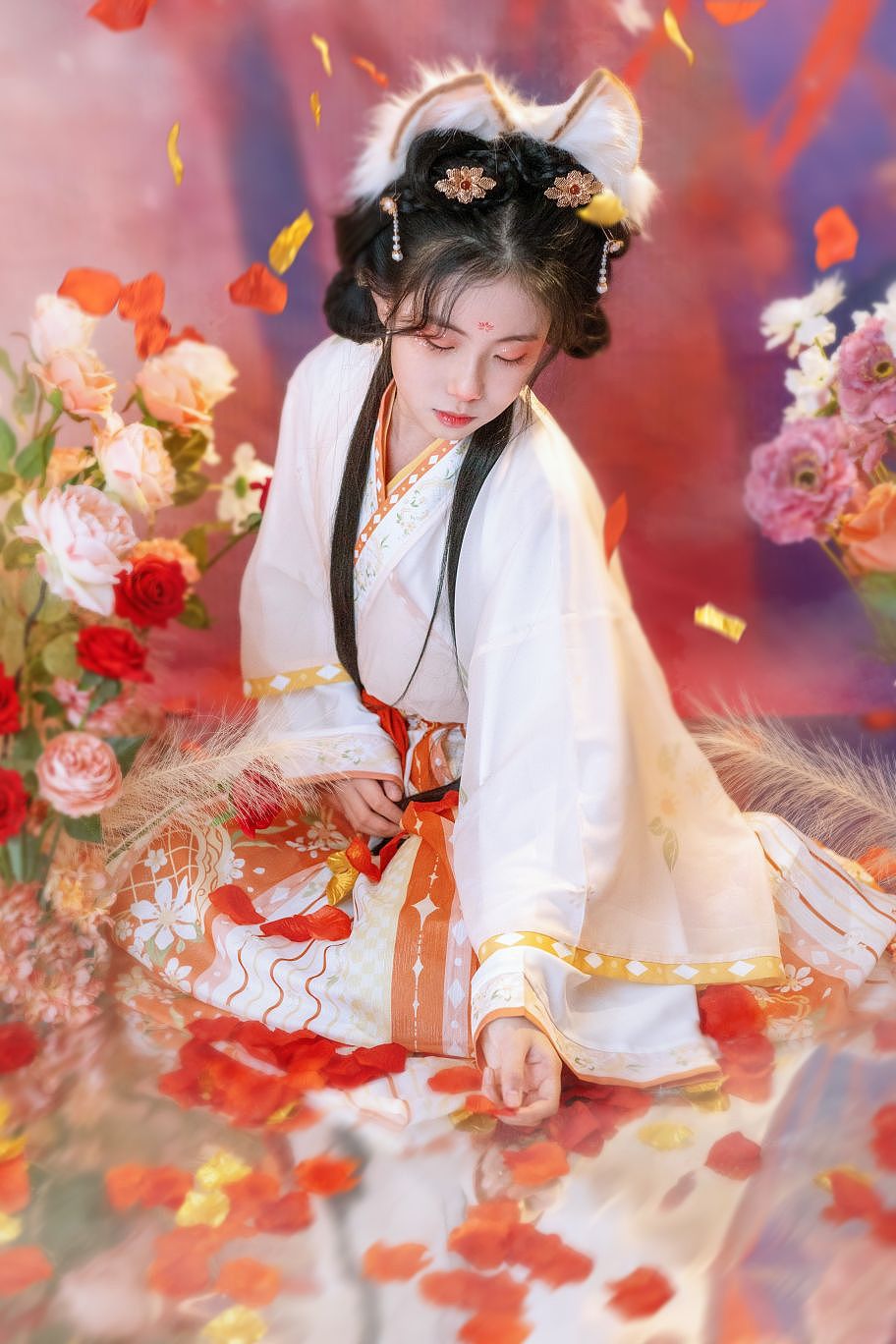 小狐仙闹新春（图ZMzI3OTA0Mjcy） - 人像摄影 - 站酷设计师一颗小崩豆儿原创素材 - 站酷ZCOOL