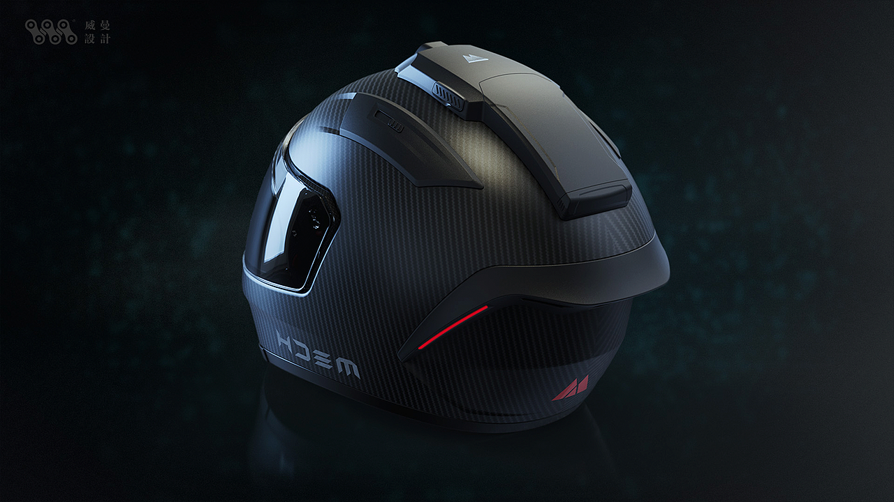 威曼设计 vim design | 智能机车头盔