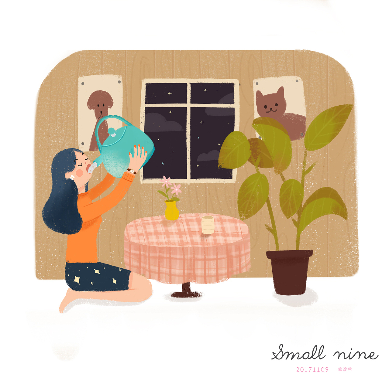 插画练习（图ZOTk3NTEzMDg=） - 儿童插画 - 站酷设计师九大爷原创素材 - 站酷ZCOOL