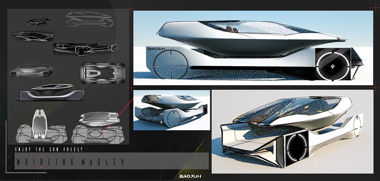 《RAY TRACING》概念车设计（图ZMjA4NzA4NTQ4） - 交通工具 - 站酷设计师Colin__Chen原创素材 - 站酷ZCOOL