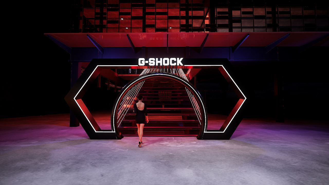 G-SHOCK卡西欧/活动策划/创意设计/晚宴/外场设计/展示