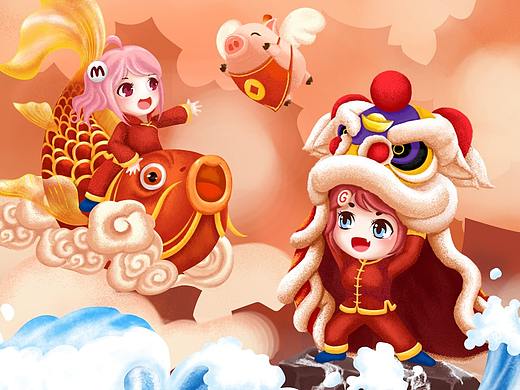 2019春节界面设计