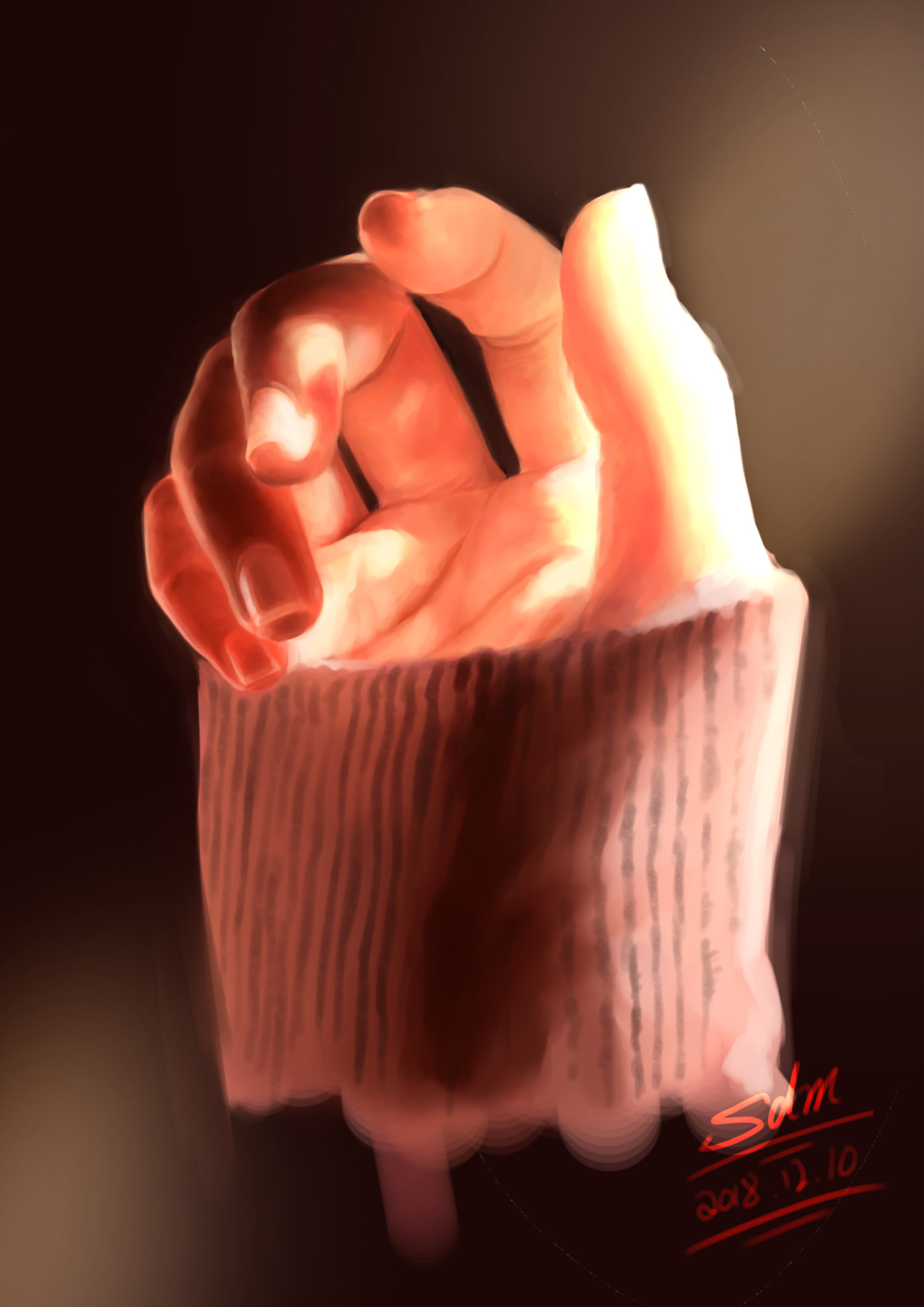 冬日里温暖的小手（图ZMTM4MTczNzM2） - 绘画 - 站酷设计师长得丑的小画手原创素材 - 站酷ZCOOL