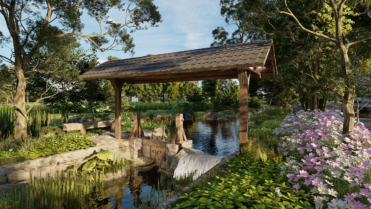 lumion9自然景观效果