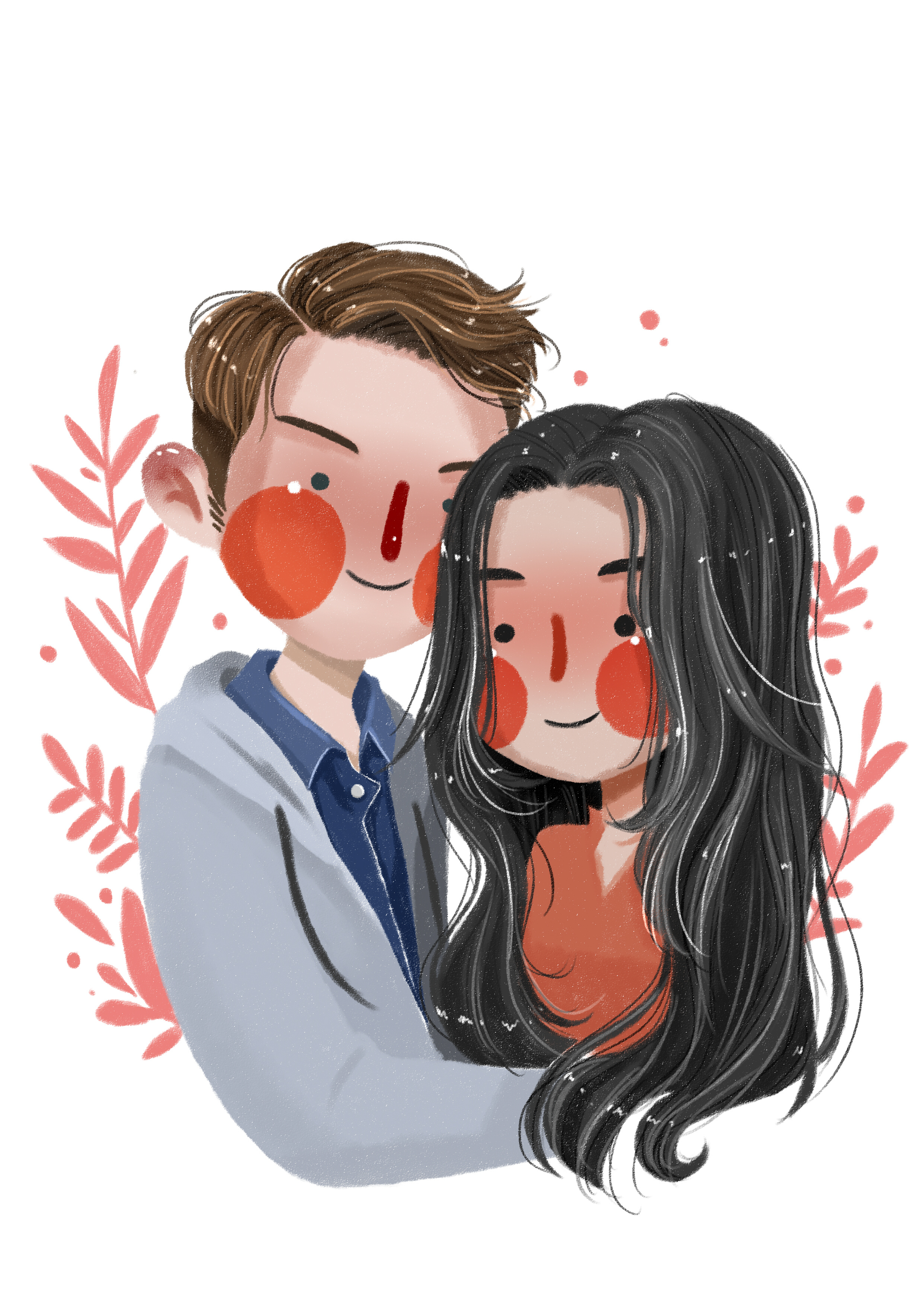 三月打卡-白底|插画|插画习作|溯索 - 原创作品 - 站酷 (zcool)