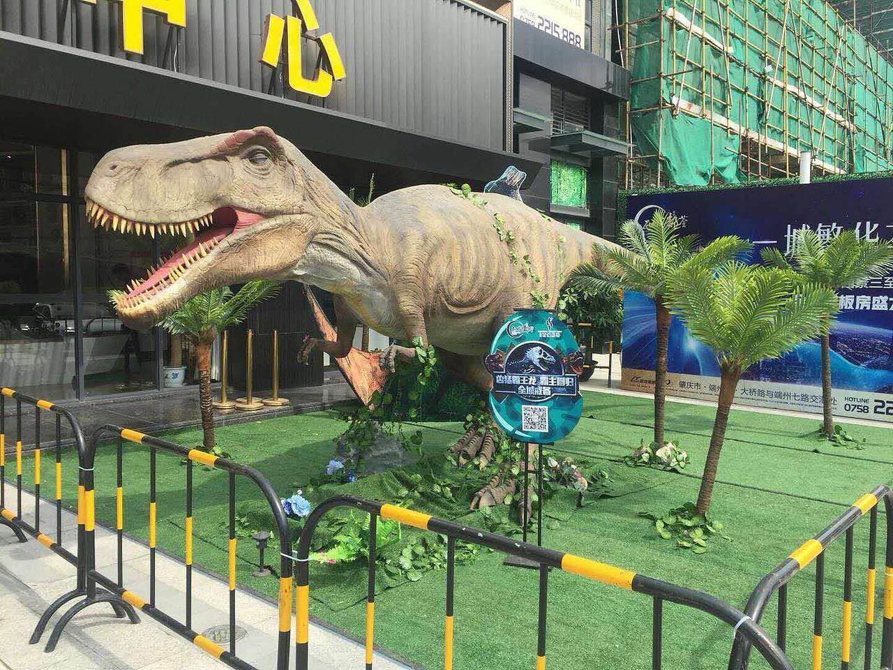 恐龙展览方案布置场地报价大型仿真恐龙展道具租赁厂家