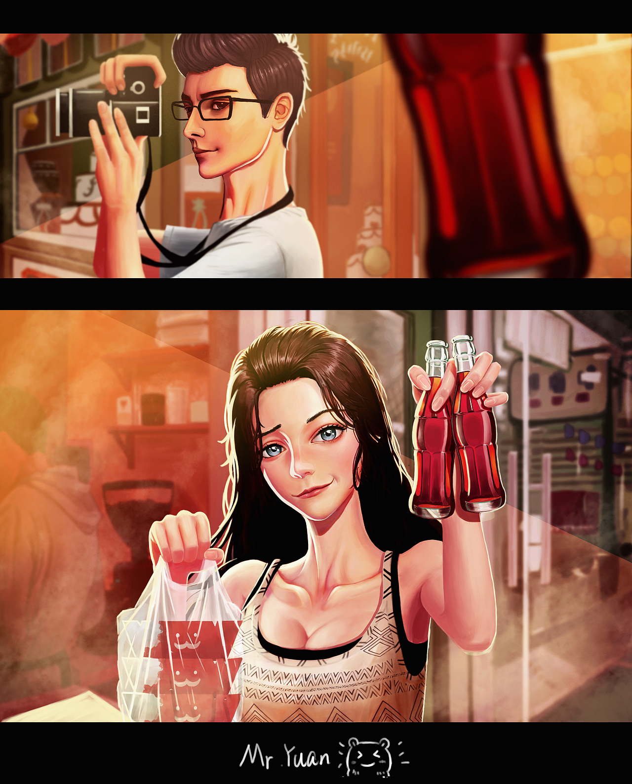提前祝大家七夕快乐(｡◕ˇ∀ˇ◕）（图ZMTI1Mzk4ODgw） - 创作习作 - 站酷设计师YuanBZi原创素材 - 站酷ZCOOL