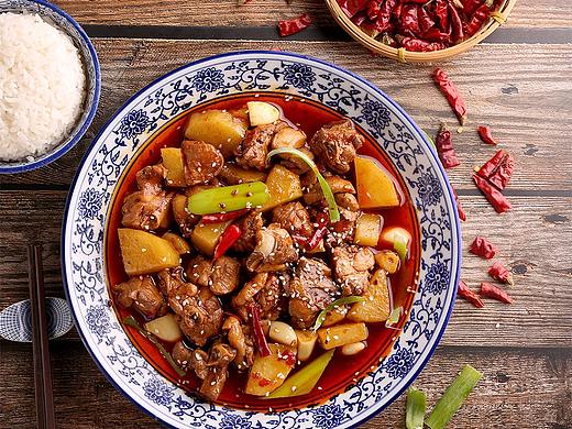 深圳食品美食摄影--大盘鸡