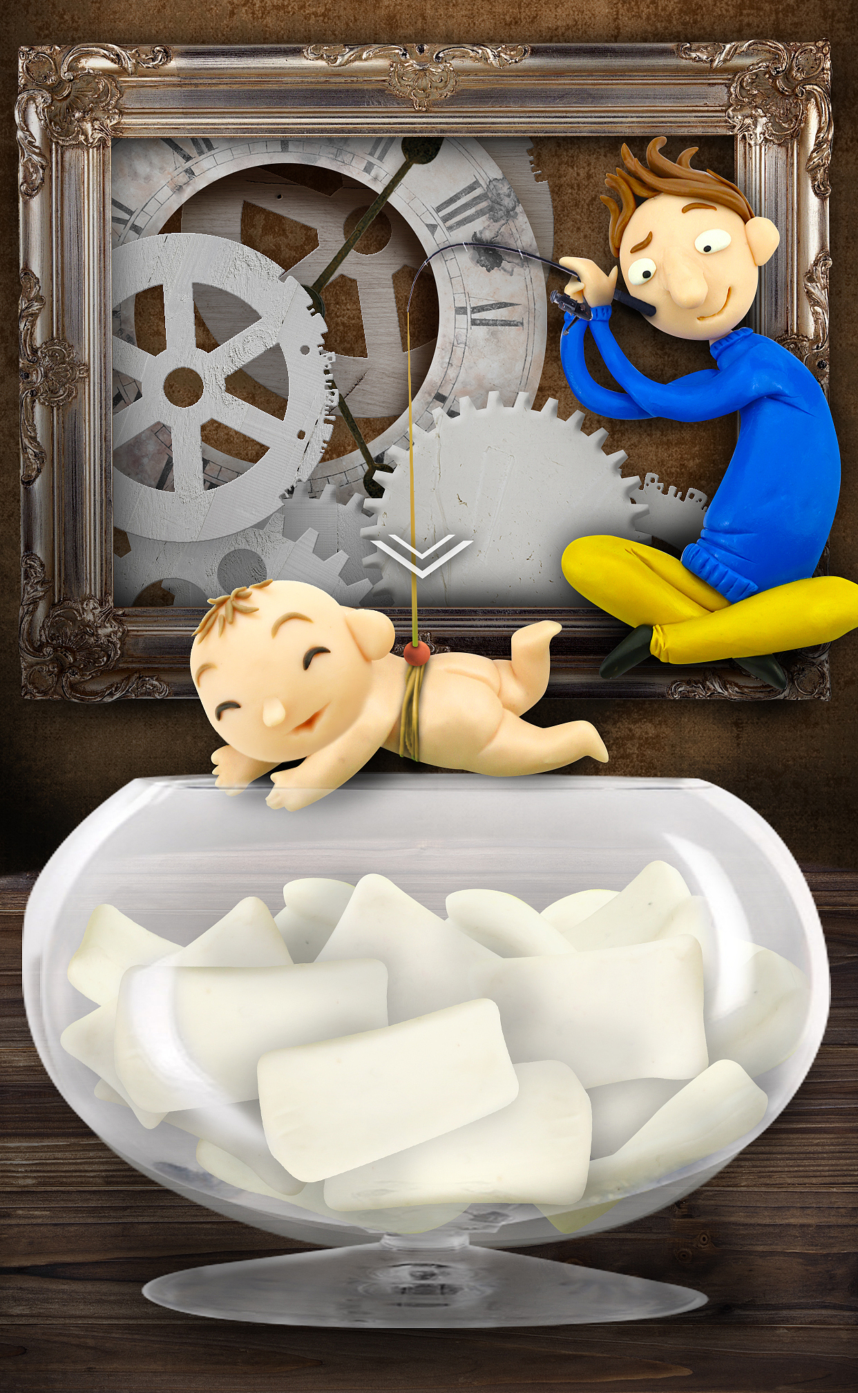 西铁城—H5黏土插画作品（图ZMzU5MjQwOTY=） - 其他手工艺 - 站酷设计师谛缘花原创素材 - 站酷ZCOOL