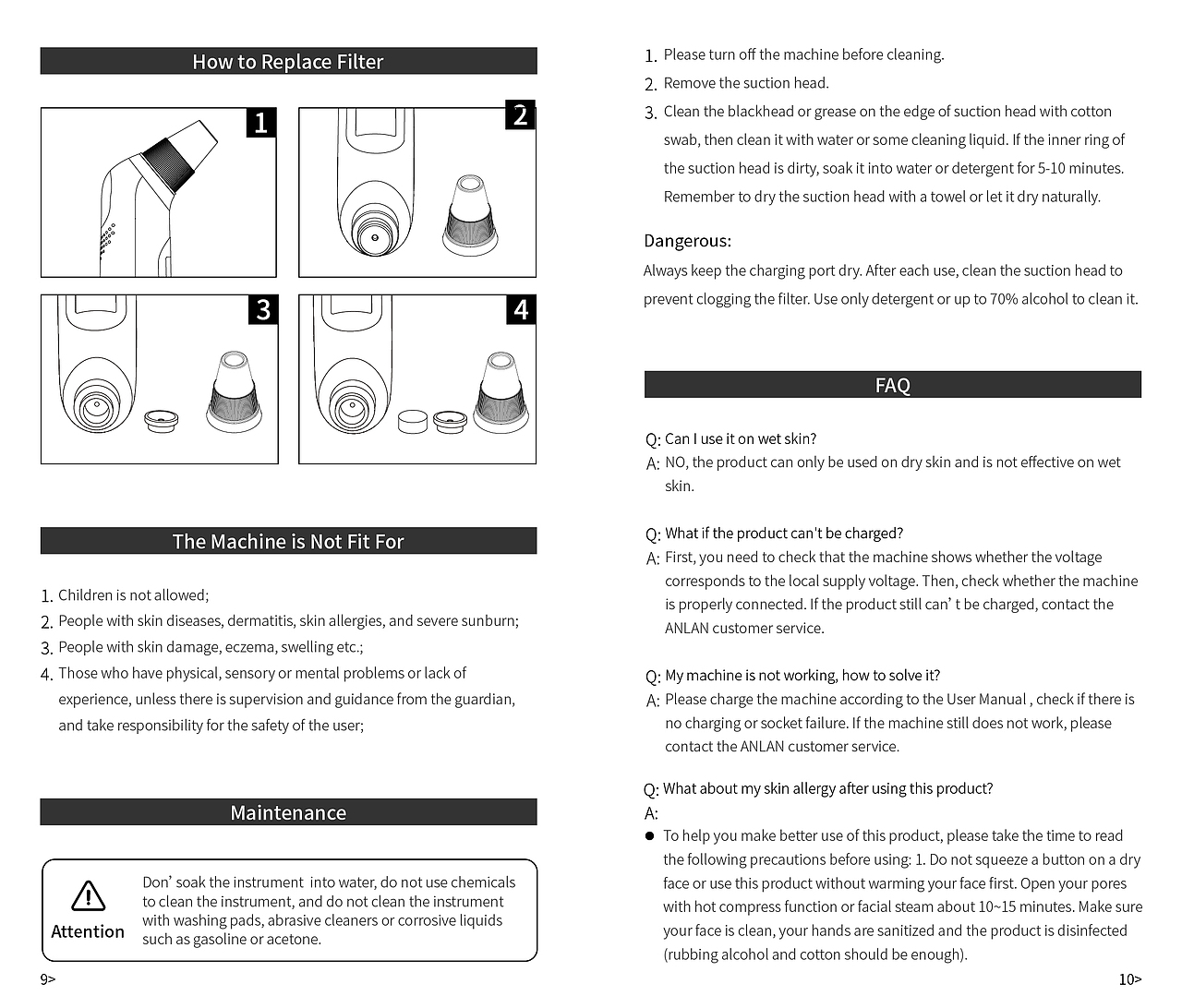 冰敷黑头仪4国说明书（图ZMjU4Mzc1MTYw） - 包装 - 站酷设计师深海有大鱼原创素材 - 站酷ZCOOL