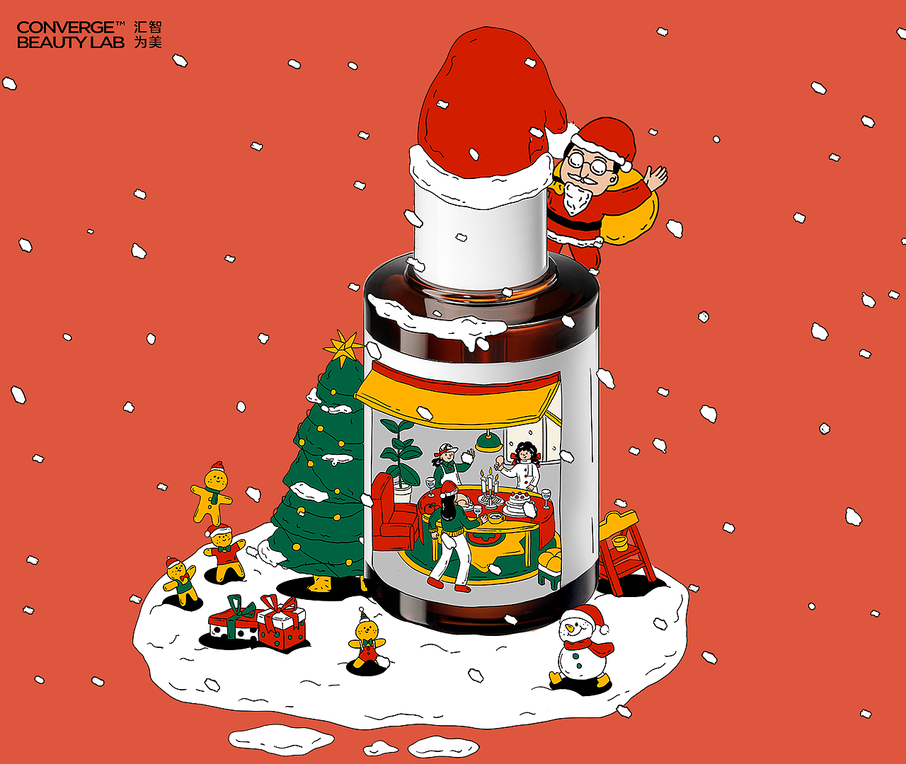 插画|DR.WU“酸酸”的圣诞节插画