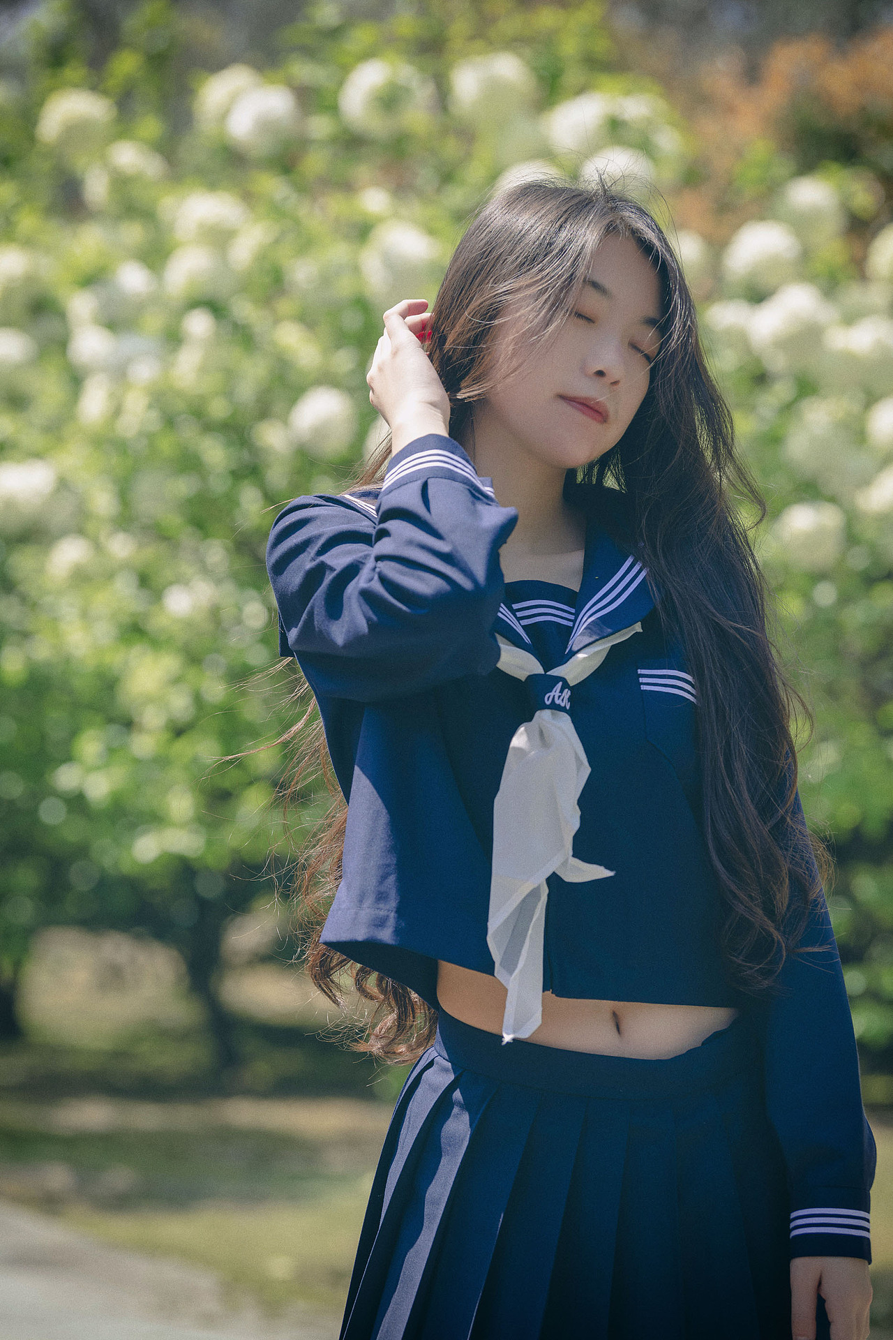 胶片模拟：时光静好，与绣球花为伴