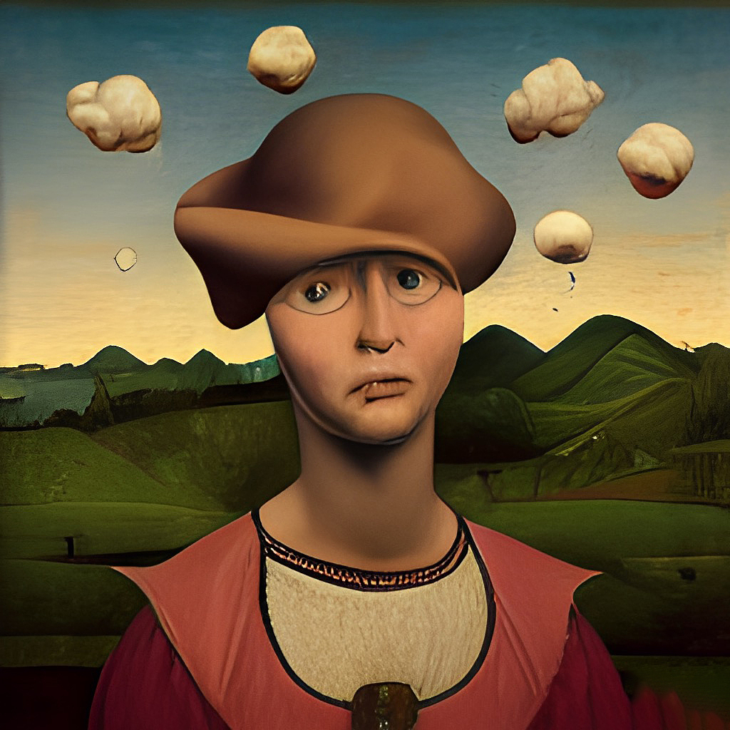 #wow+数字艺术nft西方艺术史派别风格插画装饰画