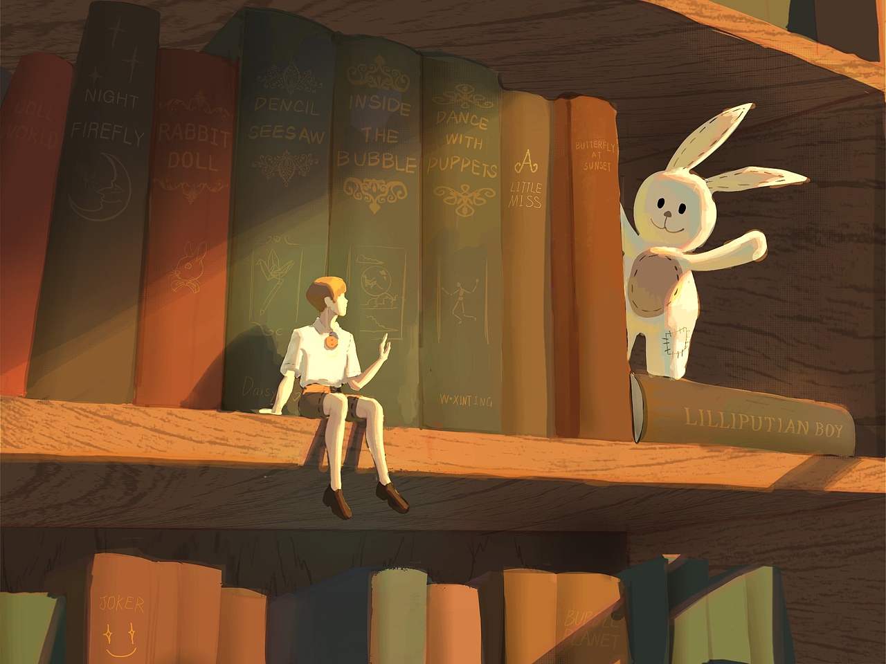 毕业设计系列插画（图ZMzA4OTEyNDA4） - 艺术插画 - 站酷设计师卷毛猫小怪原创素材 - 站酷ZCOOL