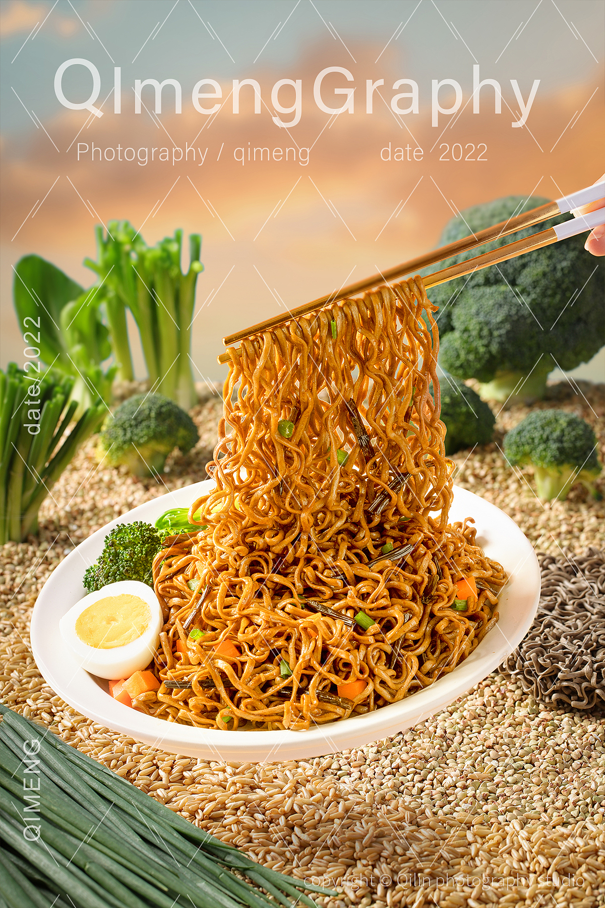 中澜『低脂代餐荞麦方便面 葱油火鸡藤椒』X 启梦摄影（图ZMzE5NTMxNTQw） - 美食摄影 - 站酷设计师启梦摄影原创素材 - 站酷ZCOOL