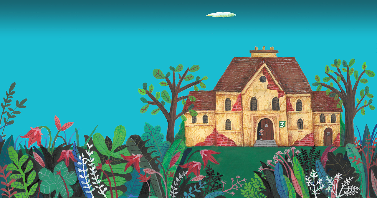 宝庆路三号（图ZMzU5MjI4Mjc2） - 绘本 - 站酷设计师紫罗兰插画原创素材 - 站酷ZCOOL