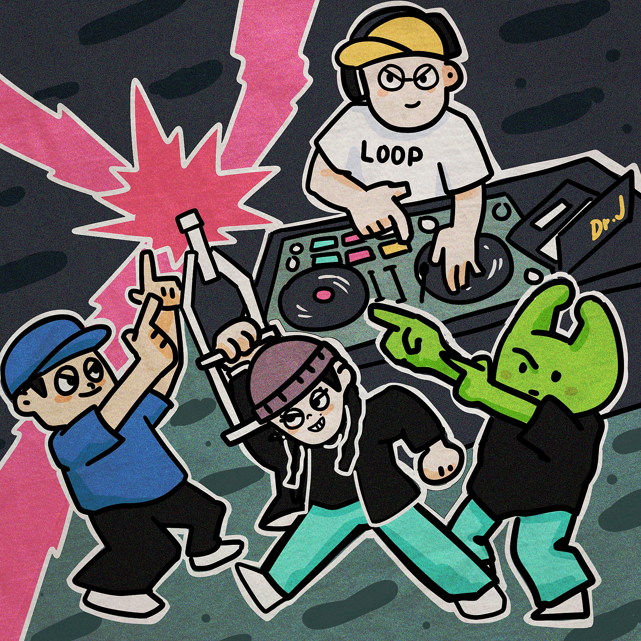 关于日常的插画