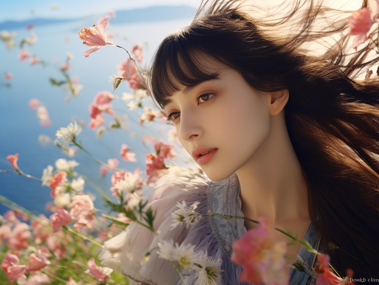 深吸一下，与美好不期而遇（图ZMzQ4MDM3MjA4） - AI作品 - 站酷设计师VRGC研究院原创素材 - 站酷ZCOOL