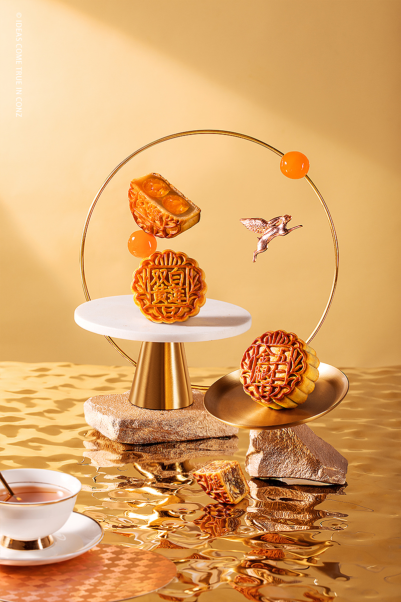 遇见会飞的兔子丨欧包遇见茶月饼礼盒包装设计