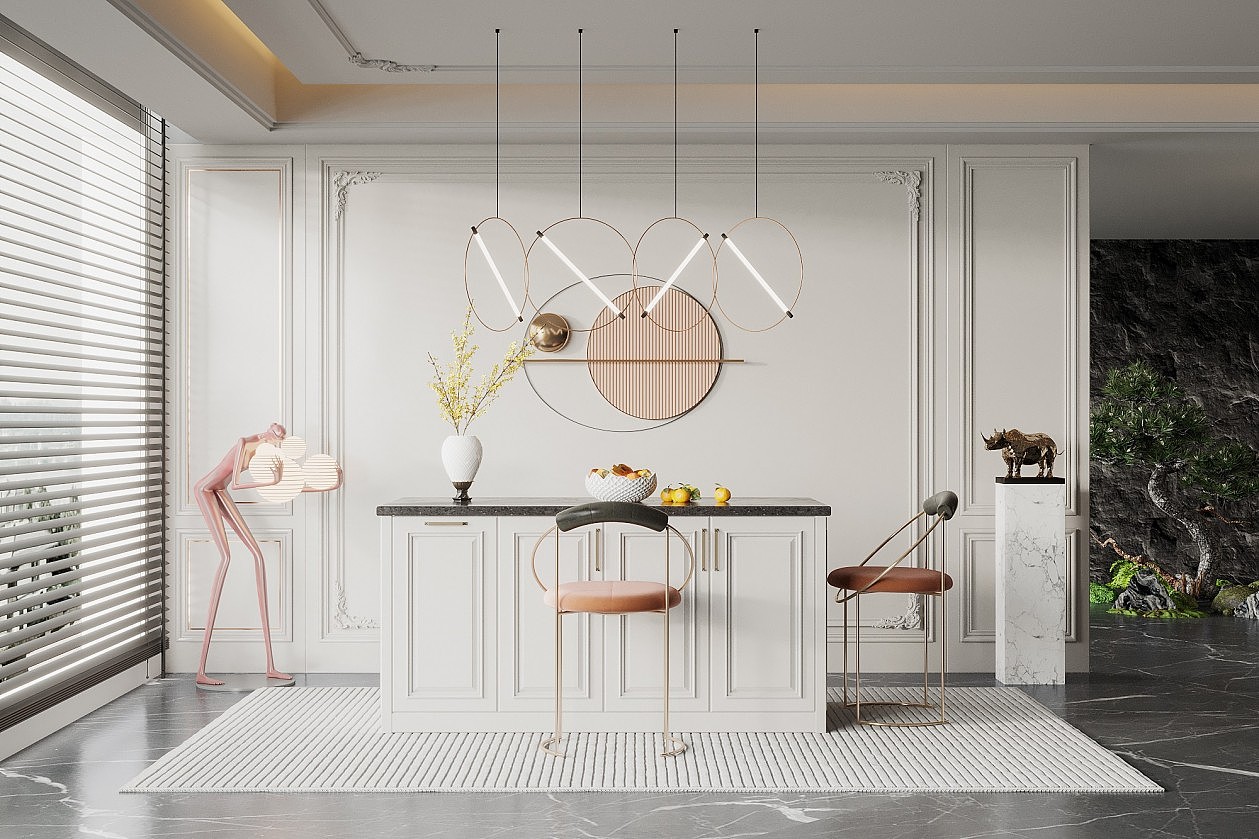 简欧风格效果图设计