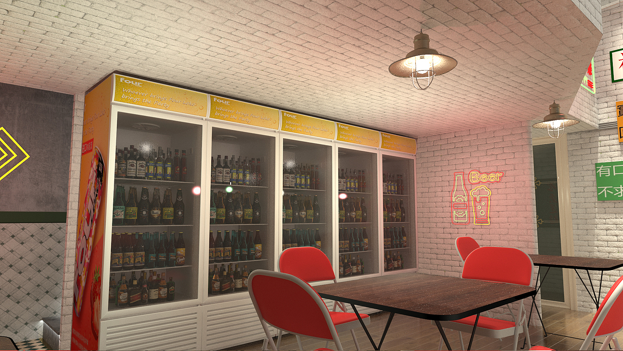 福苑煲起——广式牛杂煲 餐饮店设计（图ZMjk5Mjk0NTgw） - 商业空间设计 - 站酷设计师十一家的Design原创素材 - 站酷ZCOOL