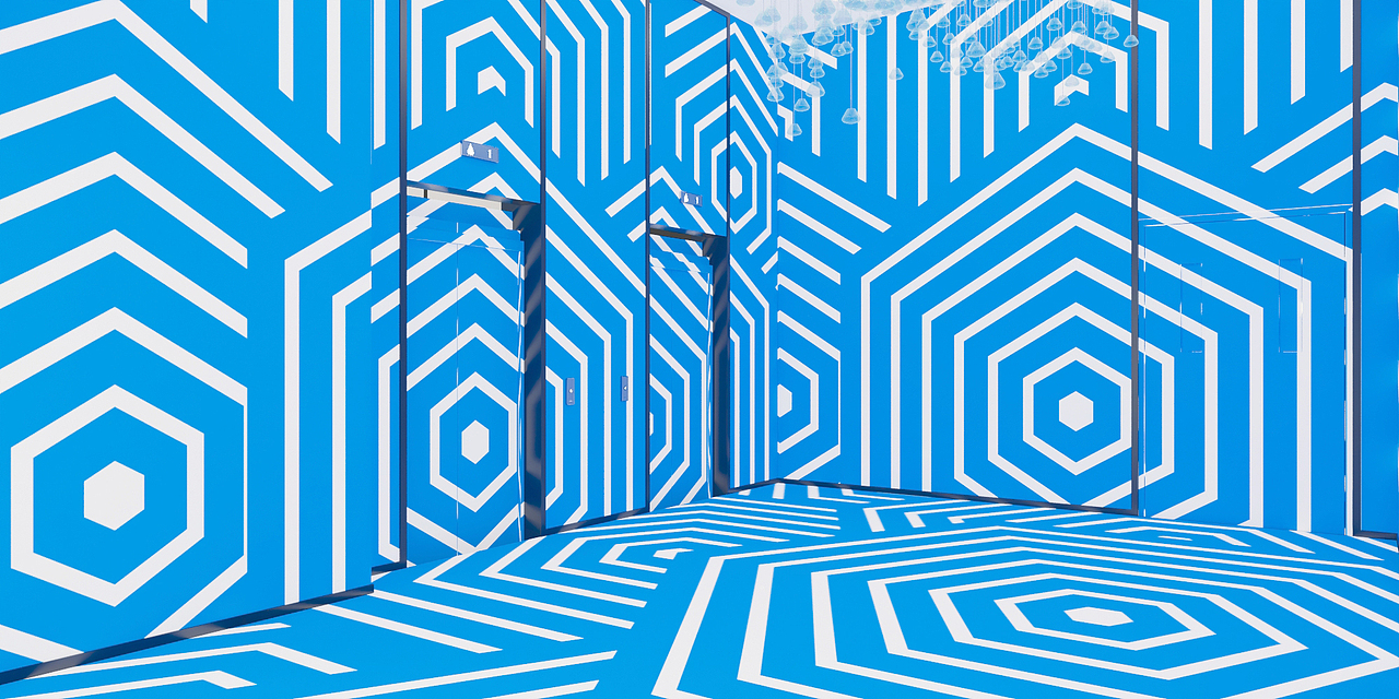 商场空铺电梯间（图ZMzAxMzYxNTc2） - 建筑/空间 - 站酷设计师mega2301原创素材 - 站酷ZCOOL