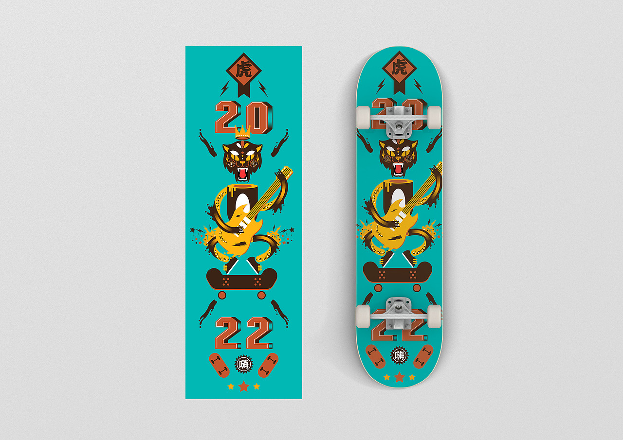 生肖虎（图ZMzEyOTA1MTk2） - 海报 - 站酷设计师小曹555原创素材 - 站酷ZCOOL