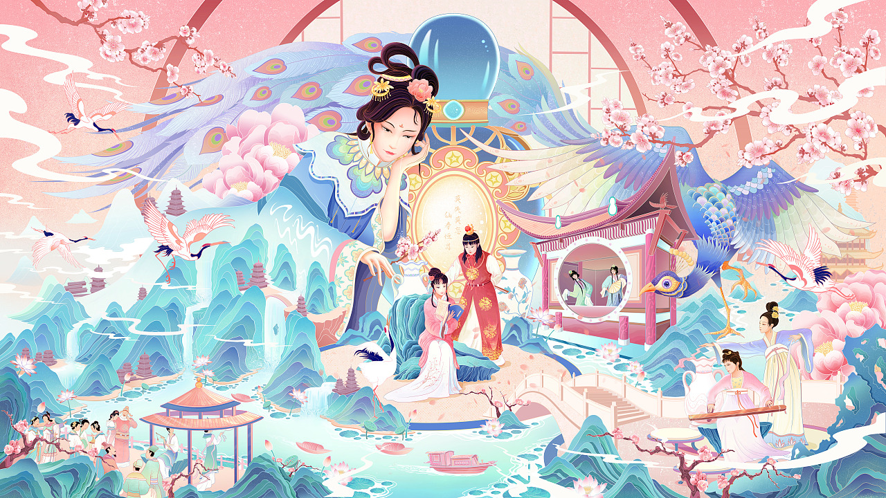 上半年国风插画作品合集