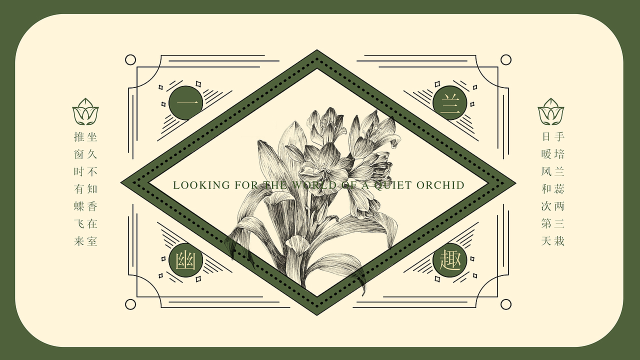【霈约文化】觅兰记·君子兰品牌logo视觉