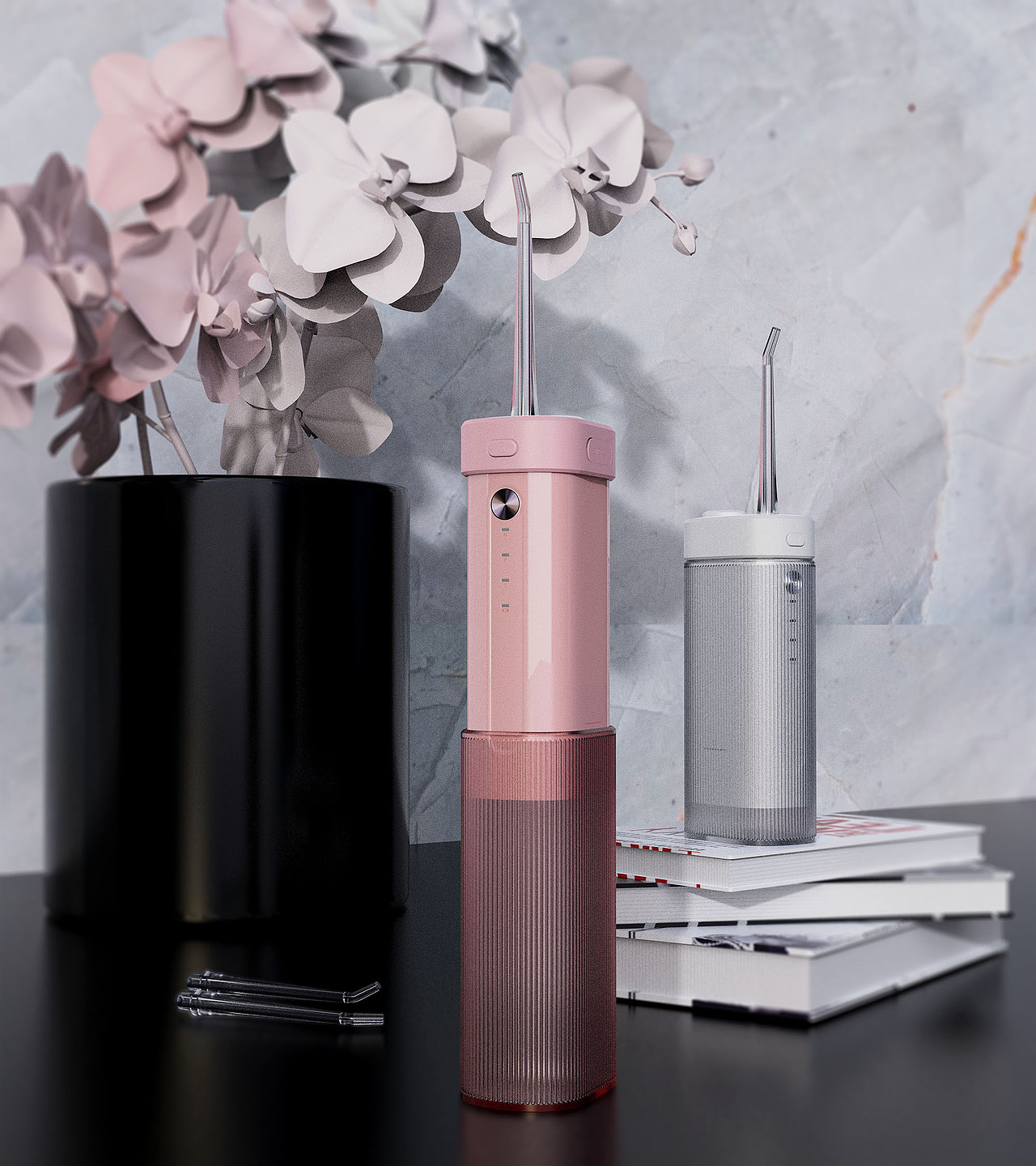 冲牙器合集-设计-渲染