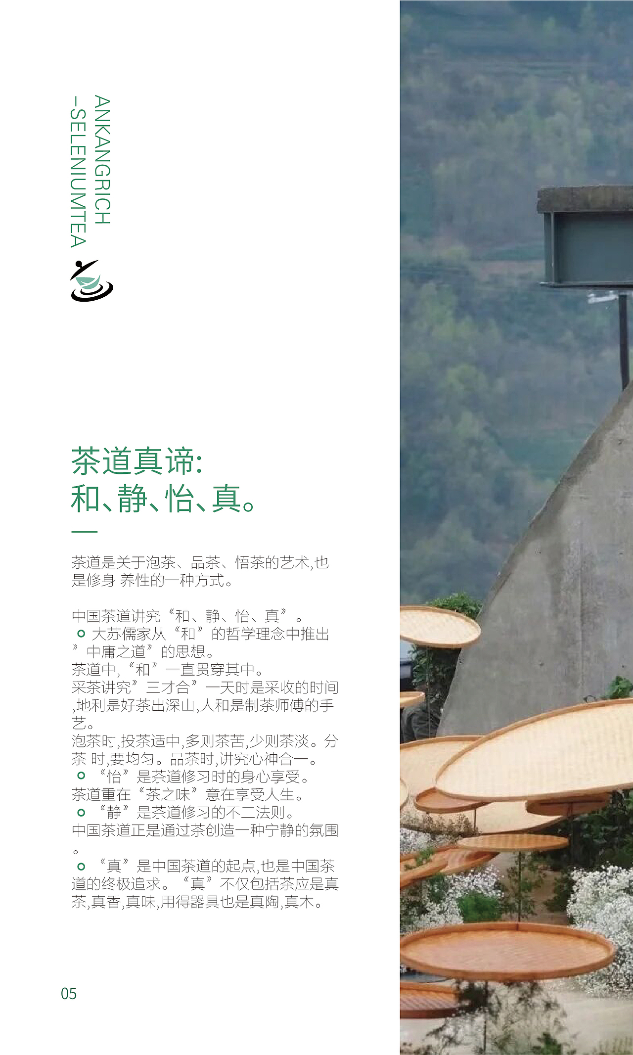 安康富硒茶宣传册设计