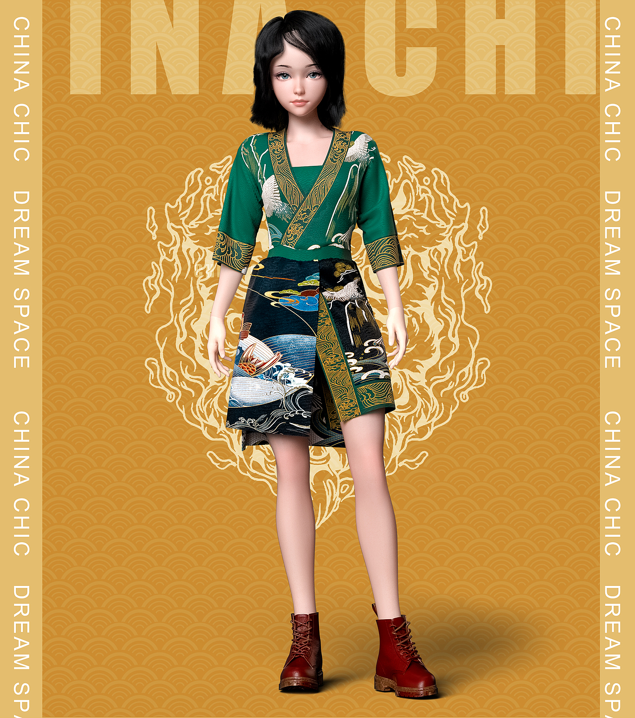 虚拟IP小梦国风 国潮（图ZMzIzNDQ1NTcy） - 人物/生物 - 站酷设计师ULTRA一MODERN原创素材 - 站酷ZCOOL