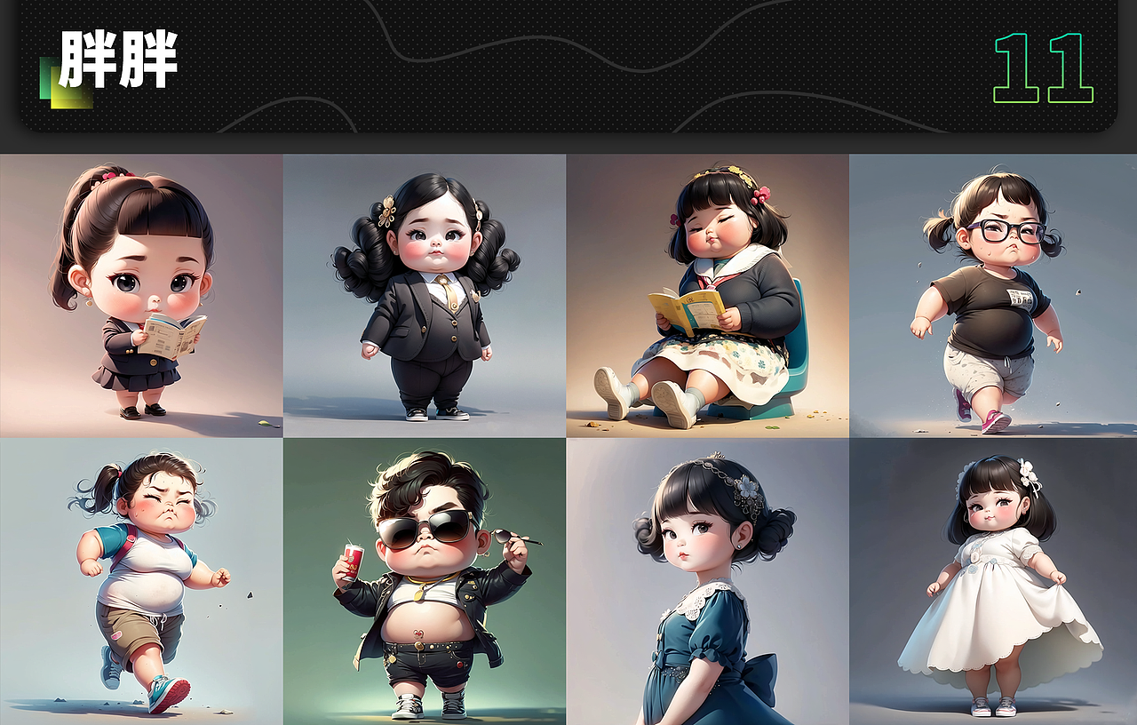 AI把各种风格都拿捏死了!!!