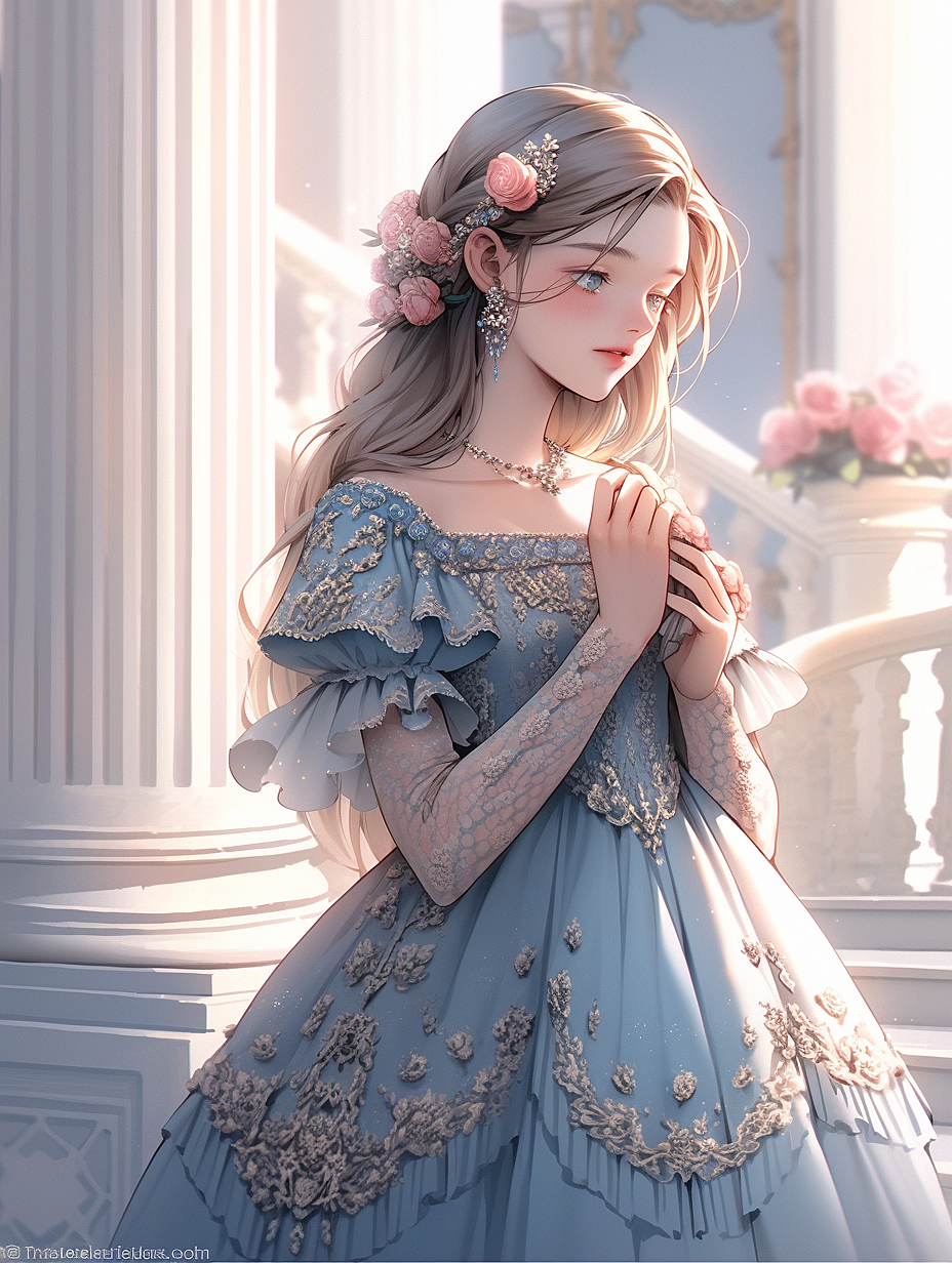 【AI探索】华丽的礼服系列（5）（图ZMzQ4NDIwOTIw） - 休闲/流行服饰 - 站酷设计师爱喝水的虫子原创素材 - 站酷ZCOOL