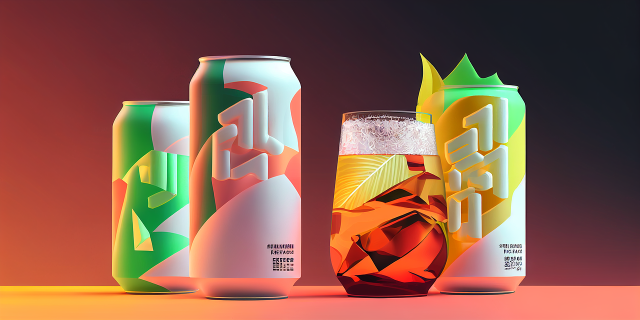 果汁、饮料-青年潮饮-概念-包装设计-1