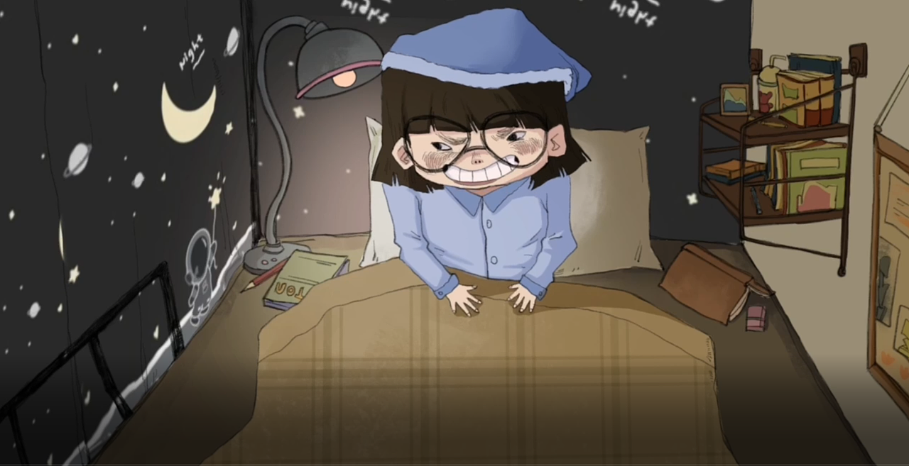 #2022青春答卷#孜孜不“卷”（图ZMzA0NDQ5MDQ0） - 动画片 - 站酷设计师数字艺术产业学院原创素材 - 站酷ZCOOL