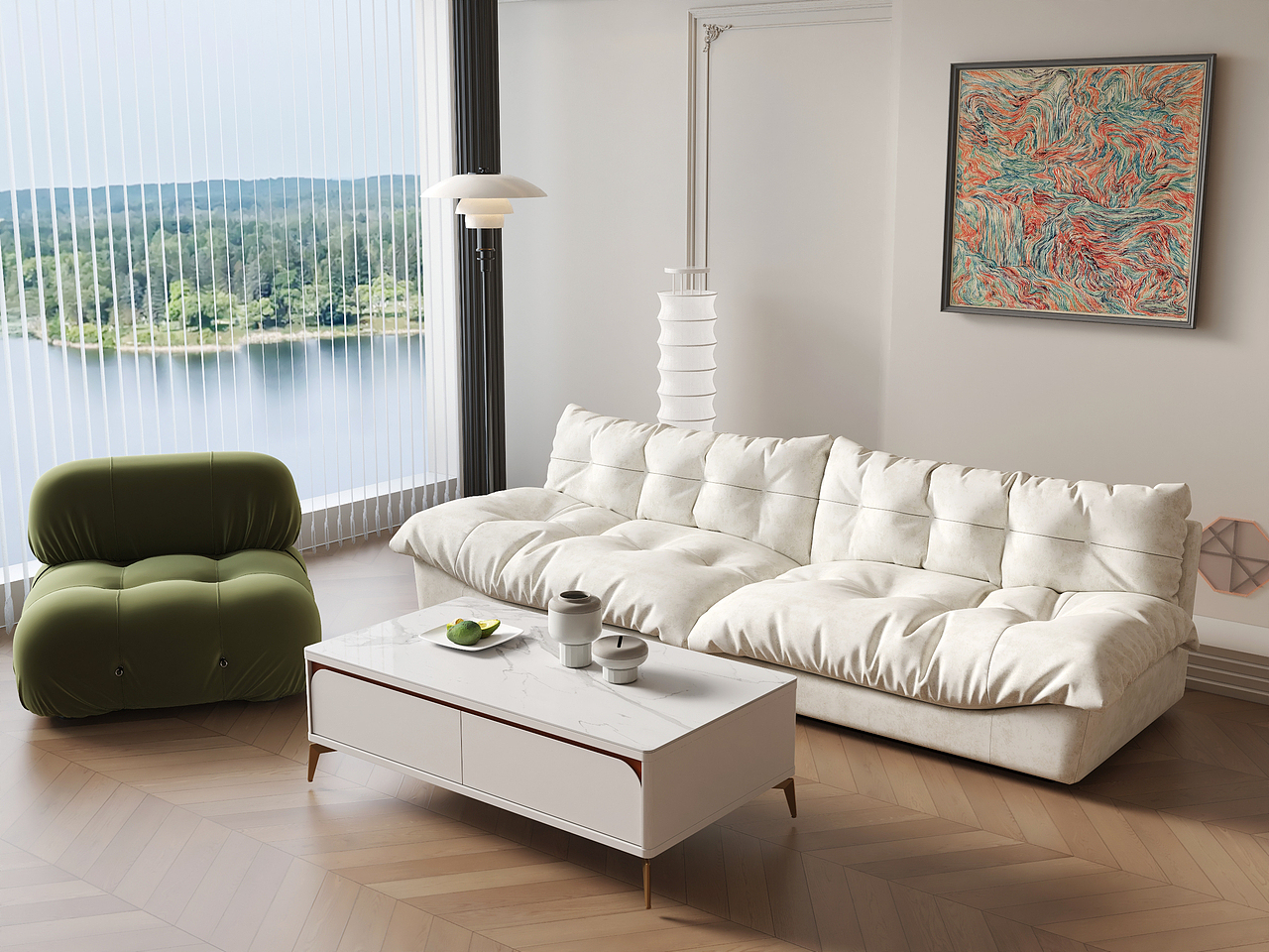 模型3（图ZMzcwNzQ3Mjk2） - 家装设计 - 站酷设计师9设即是空5原创素材 - 站酷ZCOOL