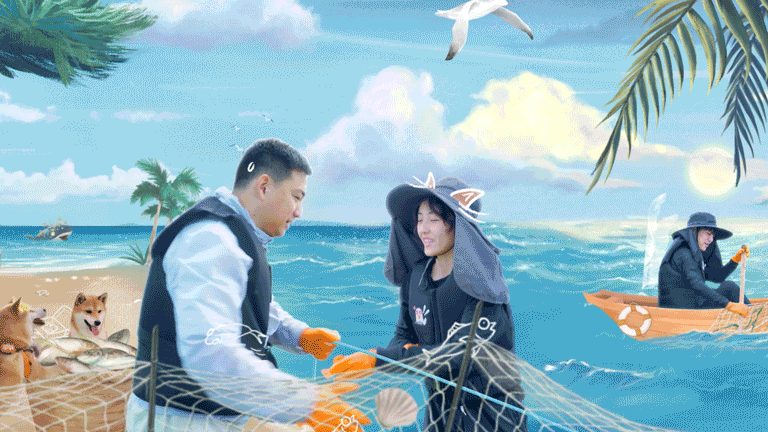 《向往的生活》第六季——大海篇(图ZMzA1MTI2MDky) - 影视后期 - 站酷设计师OHA_Studio原创素材 - 站酷ZCOOL