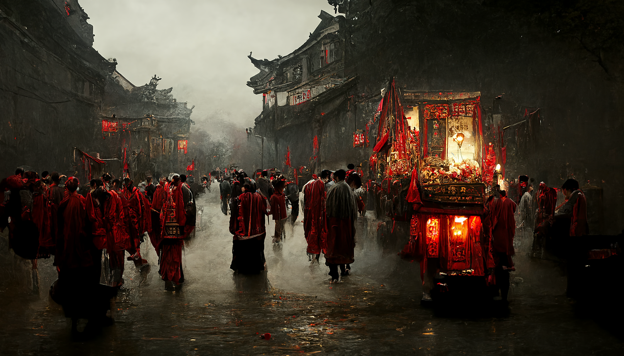 [ai.02]"红白撞煞,茅山禁术" 一 中式民俗恐怖故事