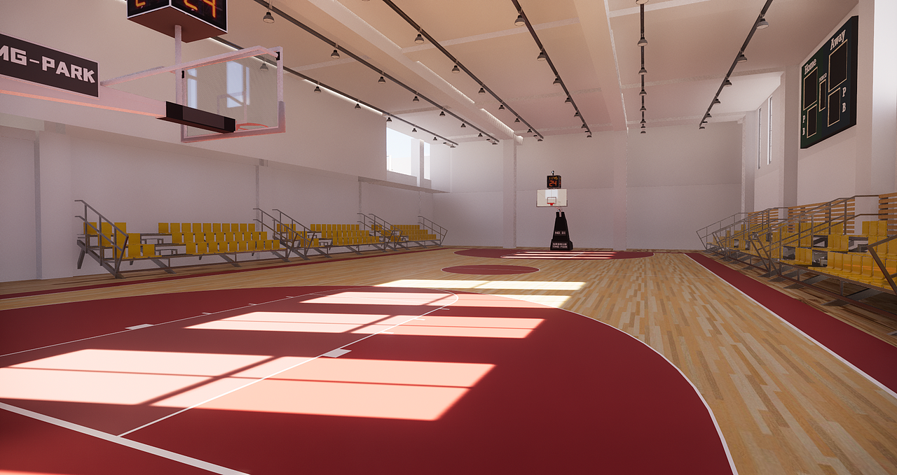 一些篮球馆设计方案