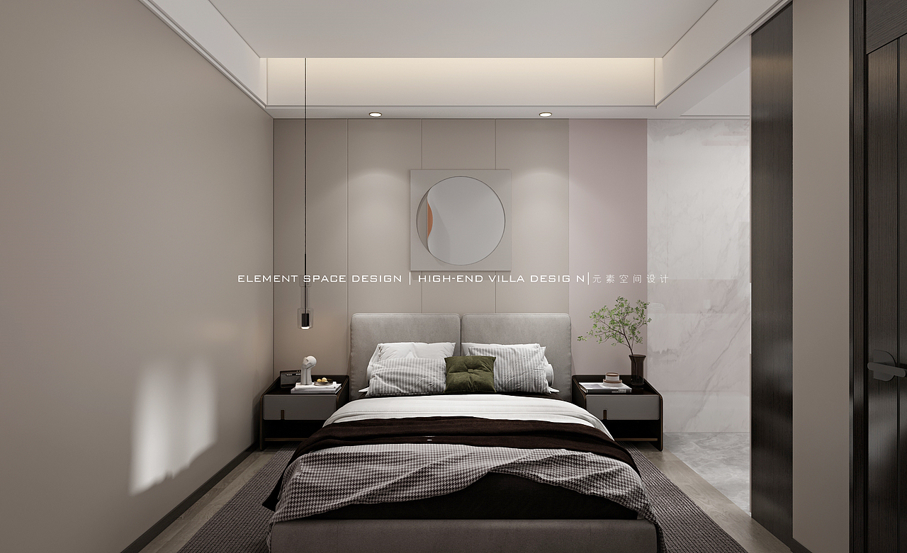 【元素表现】--现代黑白灰风格空间表现