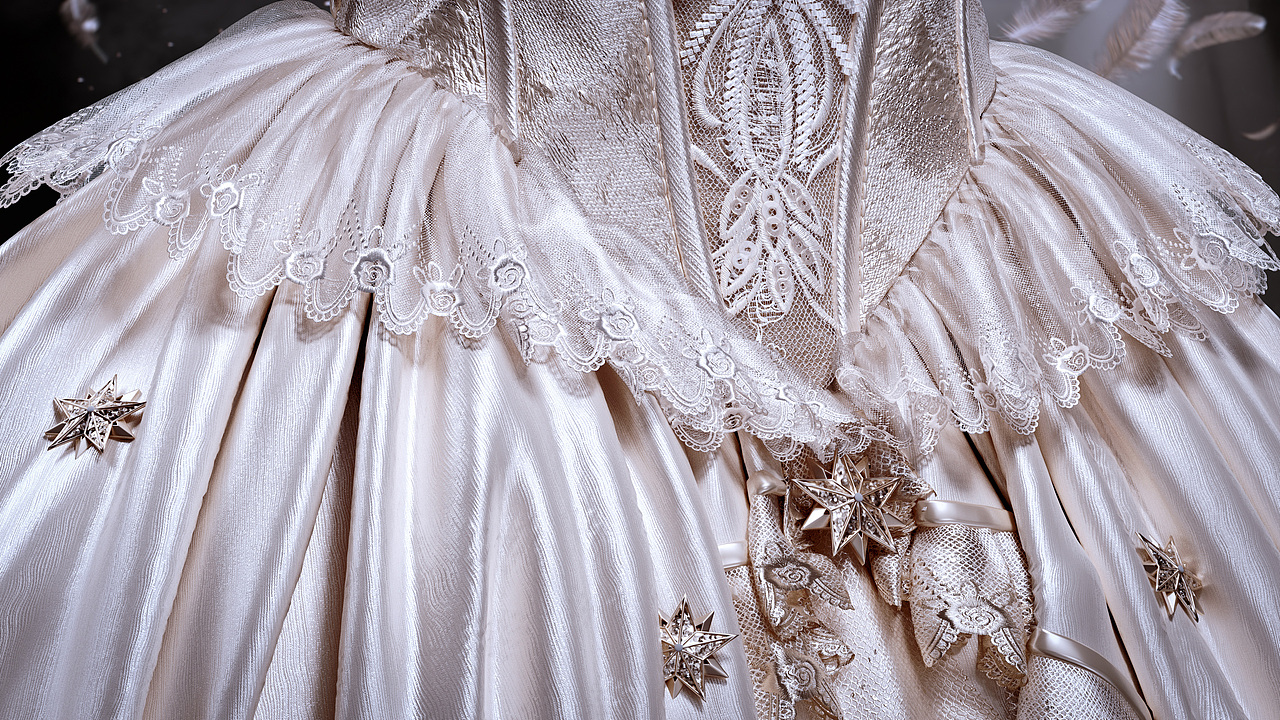 White Wedding Dress（图ZMzY5Nzc3MDUy） - 其他三维 - 站酷设计师觉非Kay20000原创素材 - 站酷ZCOOL