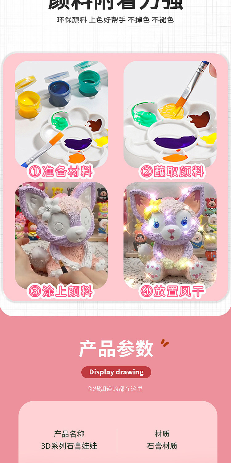 星黛露娃娃详情页