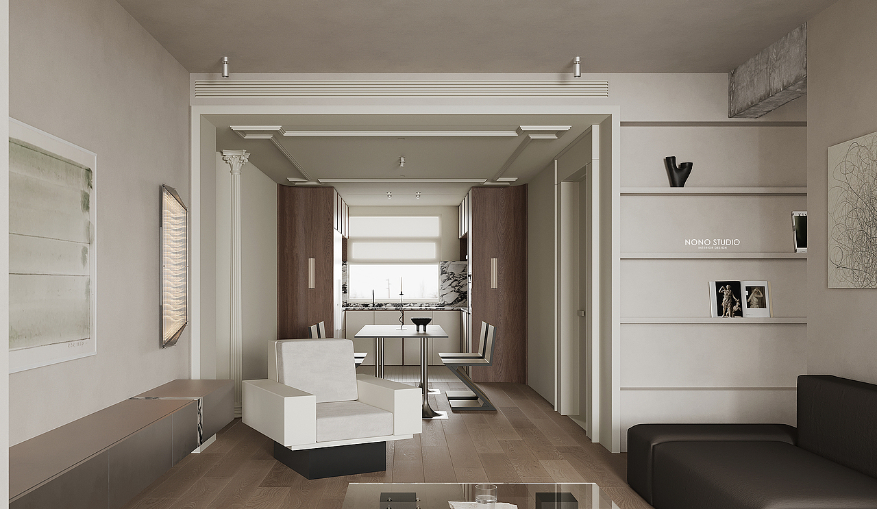 NONO STUDIO 優(yōu)雅復(fù)古家的模樣（圖ZMzQyNDMyMzIw） - 家裝設(shè)計 - 站酷設(shè)計師NONO空間研究室原創(chuàng)素材 - 站酷ZCOOL