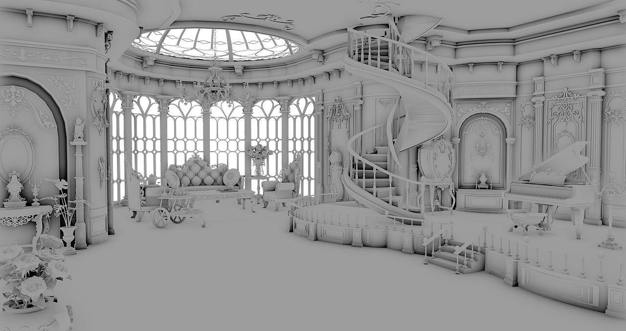午后下午茶时光（图ZMzEwODc2Nzc2） - 游戏原画 - 站酷设计师画画画的小也原创素材 - 站酷ZCOOL