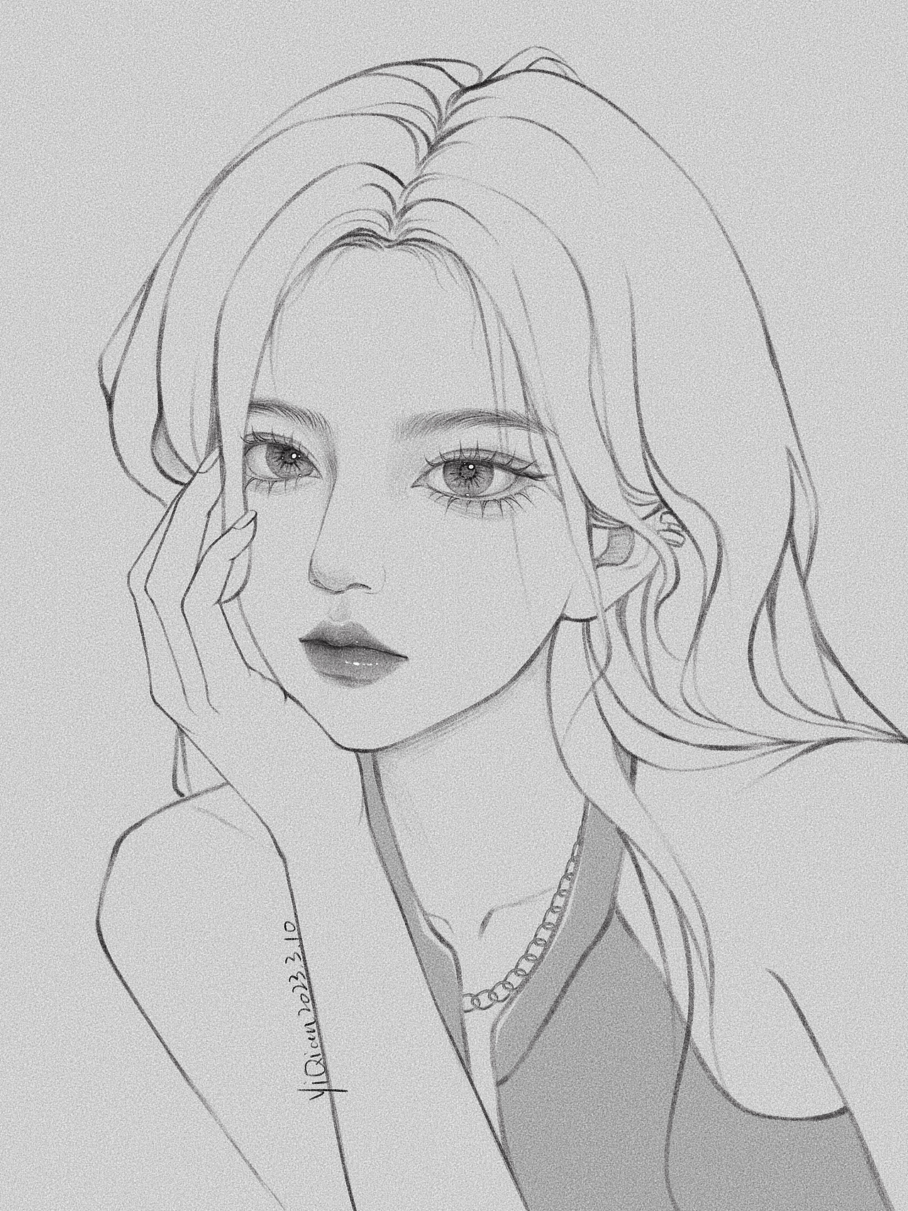 iPad線稿作品（圖ZMzM1MjAyOTYw） - 創(chuàng)作習作 - 站酷設計師一淺原創(chuàng)素材 - 站酷ZCOOL