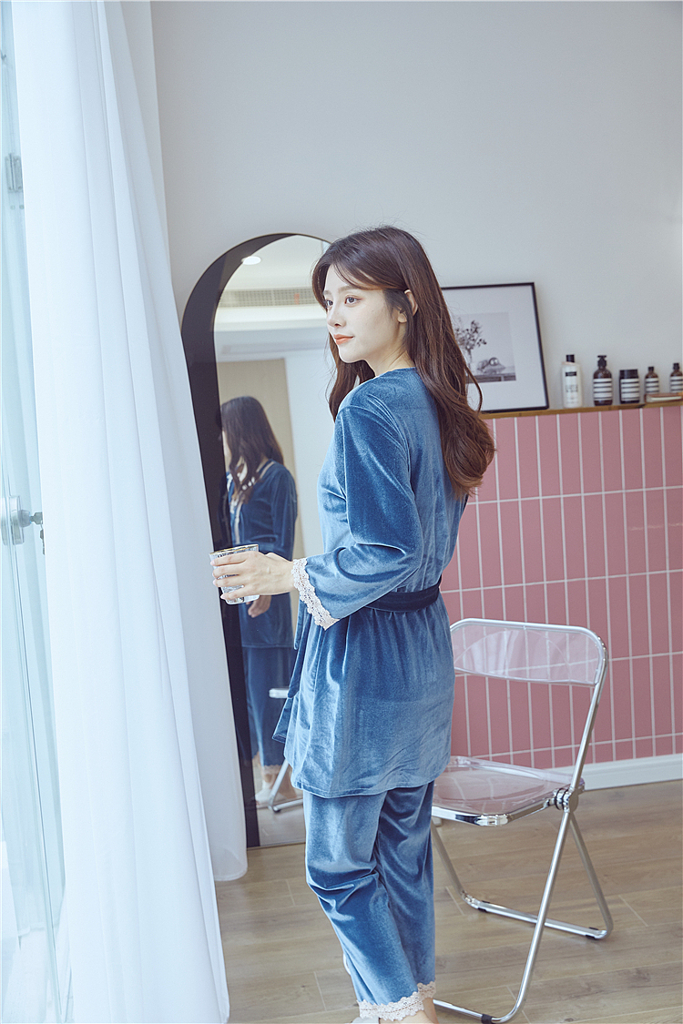 义乌睡衣模特室内拍摄