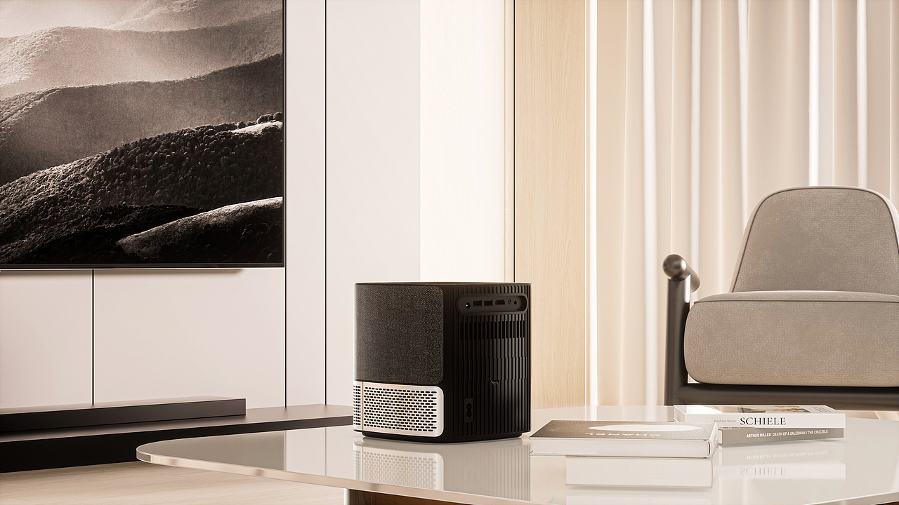 Xiao Mi 投影仪 渲染